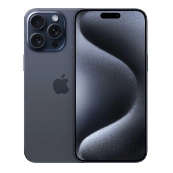 Apple Iphone 15 Pro Max Blue Tıtanıum 256B Yenılenmıs B Kalıte (12 Ay Garantılı)