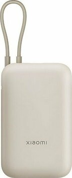 Xiaomi 10000 mAh Dahili Kablolu Powerbank Type-C 2025 Versiyon (Xiaomi Türkiye Garantili) - Beyaz