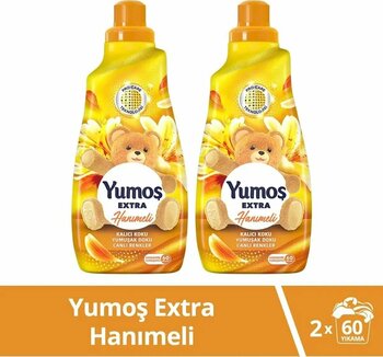 Yumoş Extra Konsantre Hanımeli 1440 ml Çamaşır Yumuşatıcısı