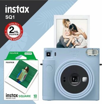 Fujifilm Instax SQ1 Buz Mavi Fotoğraf Makinesi