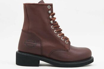 Harley Davidson Iron New Erkek Kahverengi Deri Bot 42 Numara