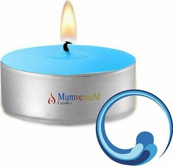 30 Lu Okyanus Kokulu Mavi Tealight Mum - 30 Adet