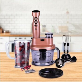 2000W El Blender Seti Pembe - Güçlü ve Şık Mutfak Aleti