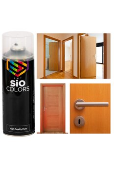 sıocolors DEMİR&AHŞAP&PLASTİK KAPI DÖNÜŞÜM BOYASI ÖZEL YAPIM AKRİLİK SPREY BOYA 400 ML