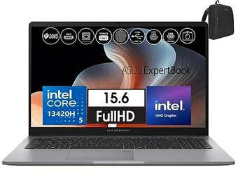 Asus Expertbook P1 P1503CVA Intel Core I5-13420H 16GB Ddr5 512GB SSD Freedos 15.6 Fhd Intel UHD Taşınabilir Bilgisayar EXI58512G0D07+ZETTAÇANTA