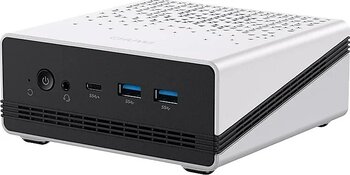 Chuwi UBox - Ryzen 5 6600H 3.3GHz, 16GB DDR5 RAM, 512GB M.2 SSD, 4K HDMI DP 144Hz, Wi-Fi 6, BT 5.2, 2.5G LAN Win11 Pro Mini PC