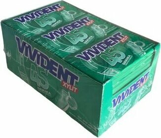 Vivident Cüzdan Sakız 45 Dakika Yeşil Nane Aromalı Sakız 26Gr 18 Adet