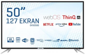 Onvo OV50500 4K Ultra HD 50 inç LED Smart TV