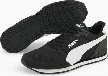 Puma St Runner V3 Mesh 384640-01 Erkek Sneaker - Siyah - 44,5
