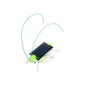 Kendin Yap Mini Solar Robot Çekirge - 1 Adet - Çok Renkli