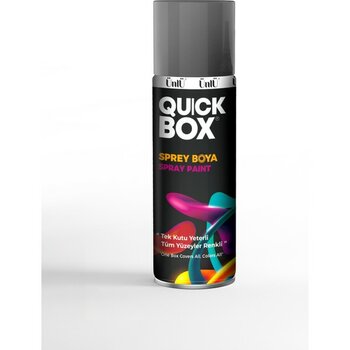Quickbox Sprey Boya - Düz Renkler 400 ml - Krem