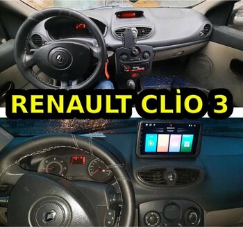 Renault Clio 3 2005/2011 9 İnç 4-32 Pro Model Qled Ekran 9"