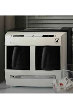 Arçelik K 3190 Telve Ikili Kahve Makinesi Kutusuz Beyaz Renk Faturalı Garantili