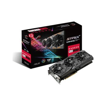 Asus Amd Radeon Rx 580 Top Rog-strix-rx580-t8g-gaming 8 Gb 256 Bit Gddr5 Ekran Kartı