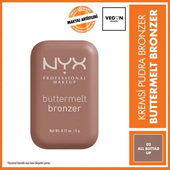 NYX Buttermelt 02 All Buttad Up Bronzer