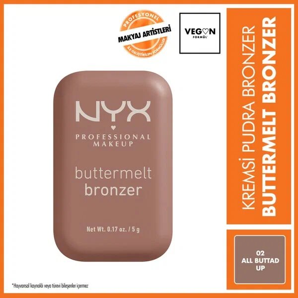 NYX Buttermelt 02 All Buttad Up Bronzer