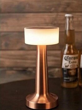 Hero Led HL-5412 Inci Rose Gold Dahili LED USB Masa Lambası