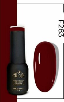 Cr-Oje Kalıcı Oje F283 - Bordo ( 5 Ml)