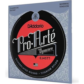 AyrStore D'addario EJ45TT Klasik Gitar Tel Seti, Pro-Arte,dynacore, Titanium
