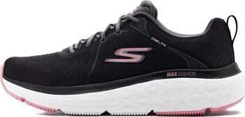 Skechers Max Cushioning Delta-Smooth Stride Womens Running Black Kadın Koşu Yürüyüş Ayakkabısı Siyah