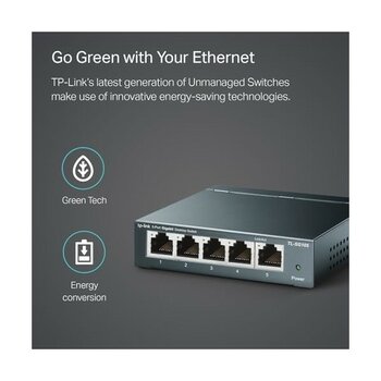 TL-SG105, 5-Port 10/100/1000MBPS Gigabit Siwtch - 1 TB - 10x16 GB