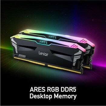 Lexar Ares Dt Udımm 32GB Kıt (2X16GB) CL30 6000 Mhz 1.35V Ddr5 Rgb Gaming Ram