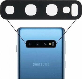 Samsung Galaxy S10 G973f İle Uyumlu Kamera Camı Full Set
