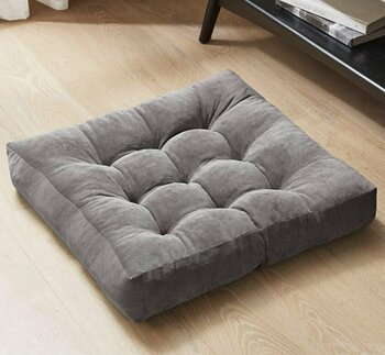 FABRİCAHOME Dekoratif Rual Yer Oturma & Paleti Minderi 55x55x10 cm Yoga Minderi Bahçe Balkon Minderi