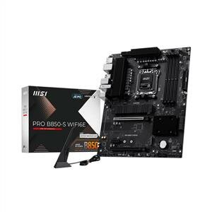 Msı Pro B850-S Wıfı6e Amd B850 Soket Am5 Ddr5 8200Mhz(Oc) M.2 Anakart