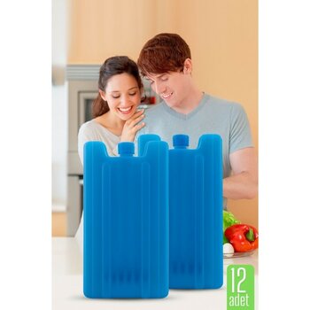 Transformacion Buz Aküsü Buz Kasedi 12 Adet 720632 - 3,8 lt - Mavi