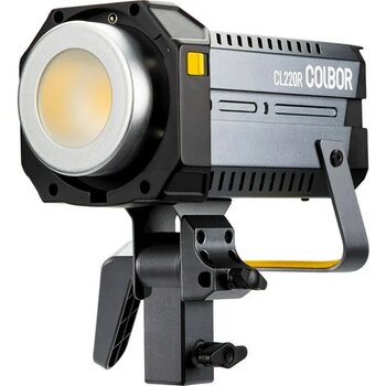 Colbor CL220R 0–100% Parlaklık Ayarı 2700K–6500K Renk Sıcaklığı RGBWW Detaylı Renk 220W Güç RGB COB LED Video Işık