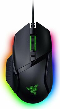 RAZER Basilisk V3 35K Kablolu Ergonomik Oyun Faresi HyperScroll Tekerleği - 35K DPI 13 Düğme, RGB