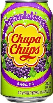 Chupa Chups Gazlı Üzüm Aromalı İçecek 345 ml Ferahlatıcı Lezzet ve Vitamin Zenginliği