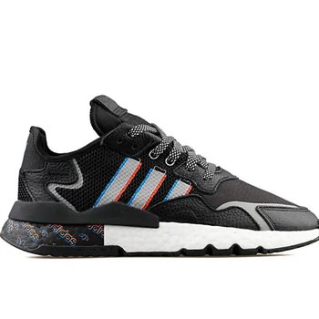 Adidas H01718 Nite Jogger Siyah Erkek Spor Ayakkabı
