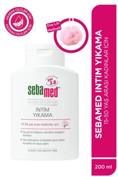 Sebamed İntim Yıkama Jeli 200Ml Set - Duş Lifi Hediyeli