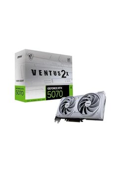 Msı 12gb Rtx5070 Ventus 2x Oc Whıte Gddr7 192bit Hdmı-dp Pcıe 5.0