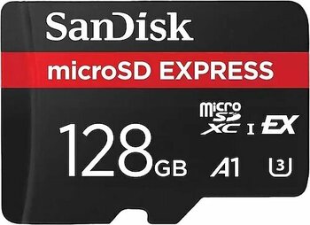 SanDisk Express SDSQXFN-128G-GN4NN UHS-I U3 A1 128 GB Micro SD Kart