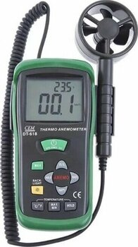 Cem Dt618 Rüzgar Hızı Ve Sıcaklık Ölçer Anemometre