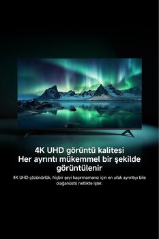 Xiaomi TV A 65 2026 - 65\" 165 4K Ultra HD Google Smart 120Hz Game Boost AirPlay Destekli Uydu Alıcılı TV