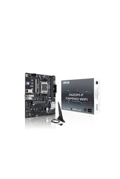 Asus Prıme A620m-F Gamıng Wıfı6 Ddr5 Hdmı-Dp Pcıe 4.0 Am5 Matx