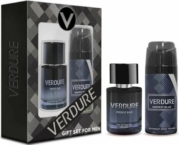 VERDURE Deepest Blue Edp 100 ml Parfüm Deodorant 150 ml Erkek Parfüm Set