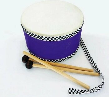 Ayas Deri Oyuncak Askılı 18 cm davul Çocuk Davulu