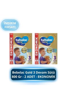 Bebelac Gold 3 Devam Sütü 800 Gr - 2 ADET - EKONOMİK