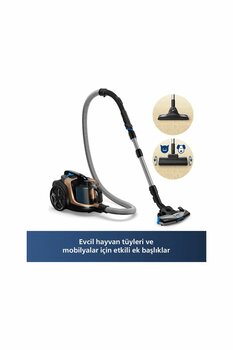 Philips XB7151/07 Marathon Daily Toz Torbasız Elektrikli Süpürge