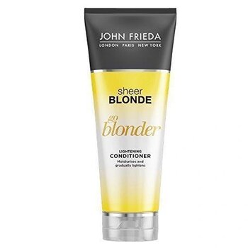 John Frieda Sheer Blonde Go Blonder Ton Açıcı Sarı Saçlar İçin Bakım Yapan Saç Kremi 250 Ml