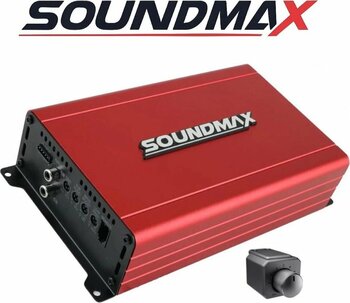 Soundmax Sx-700.1 Mono Bas Amfisi Mono blok anfi 1ohm 700rms- 2 Ohm 550rms-4ohm 350rms-bas Kontrollü