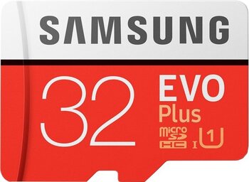 Samsung Evo Plus MB-MC32GA/TR Class 10 UHS-I U1 32 GB Micro SD Kart