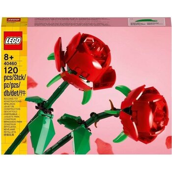 OMZ 40460 LEGO Iconic Botanical Collection Gül 120 Parça +8 Yaş Kız Erkek Çocuk Oyuncak Eğitici Oyuncakl - Çok Renkli