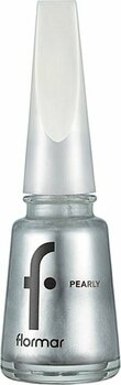Flormar Pearly Yoğun Işıltı Veren Yarı Saydam Bazlı Sedefli Oje - 390 Stylish Silver (New)