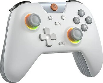 EasySMX X5 - Kablosuz Gamepad - Hall Effect Stick - Drift & Dead Zone Yok, PC/Switch/ - Beyaz